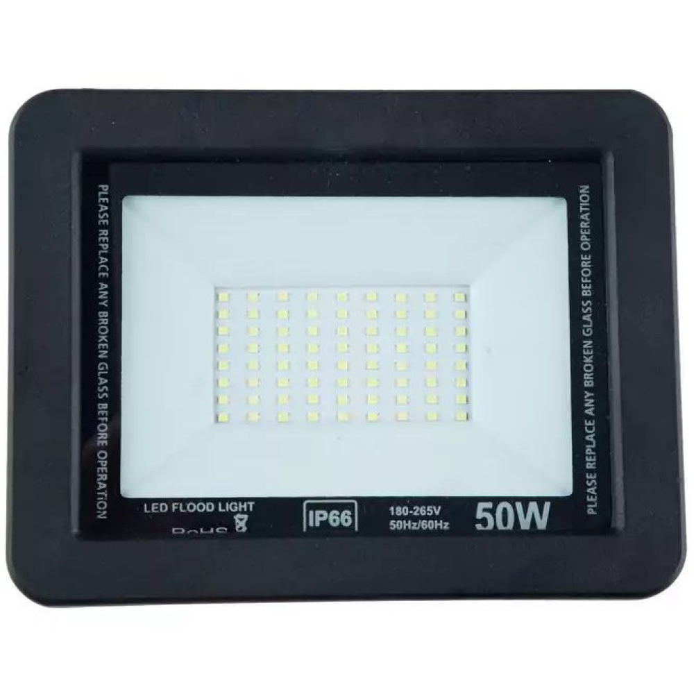 پرژكتور IP66 اس ام دي 50 وات آفتابي ( 10 عددي ) - آريانا 