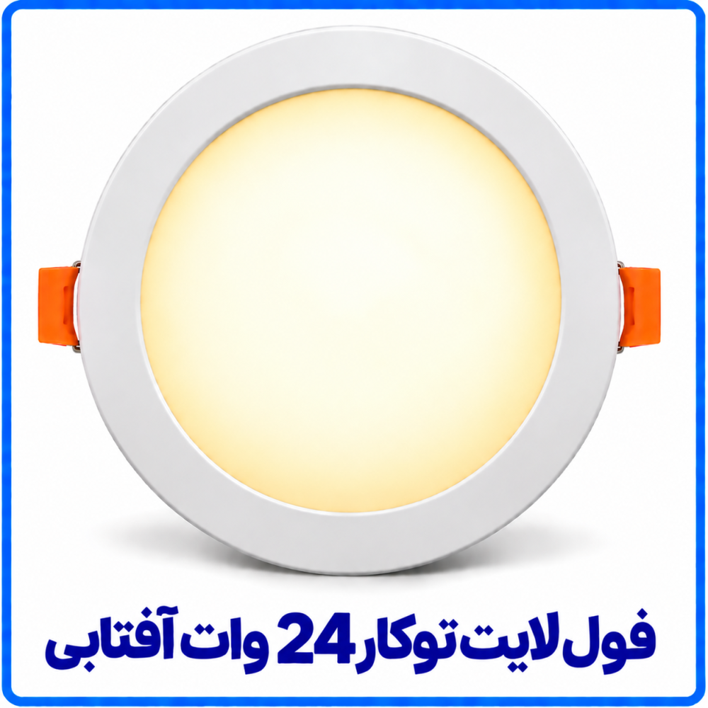 فول لايت توکار 24 وات آفتابي- ارمغان