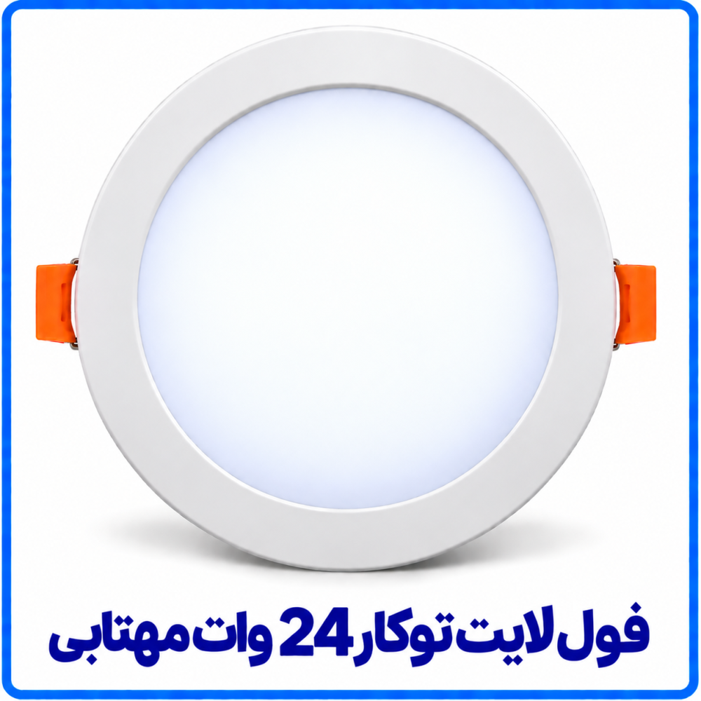 فول لايت توکار 24 وات مهتابي - ارمغان