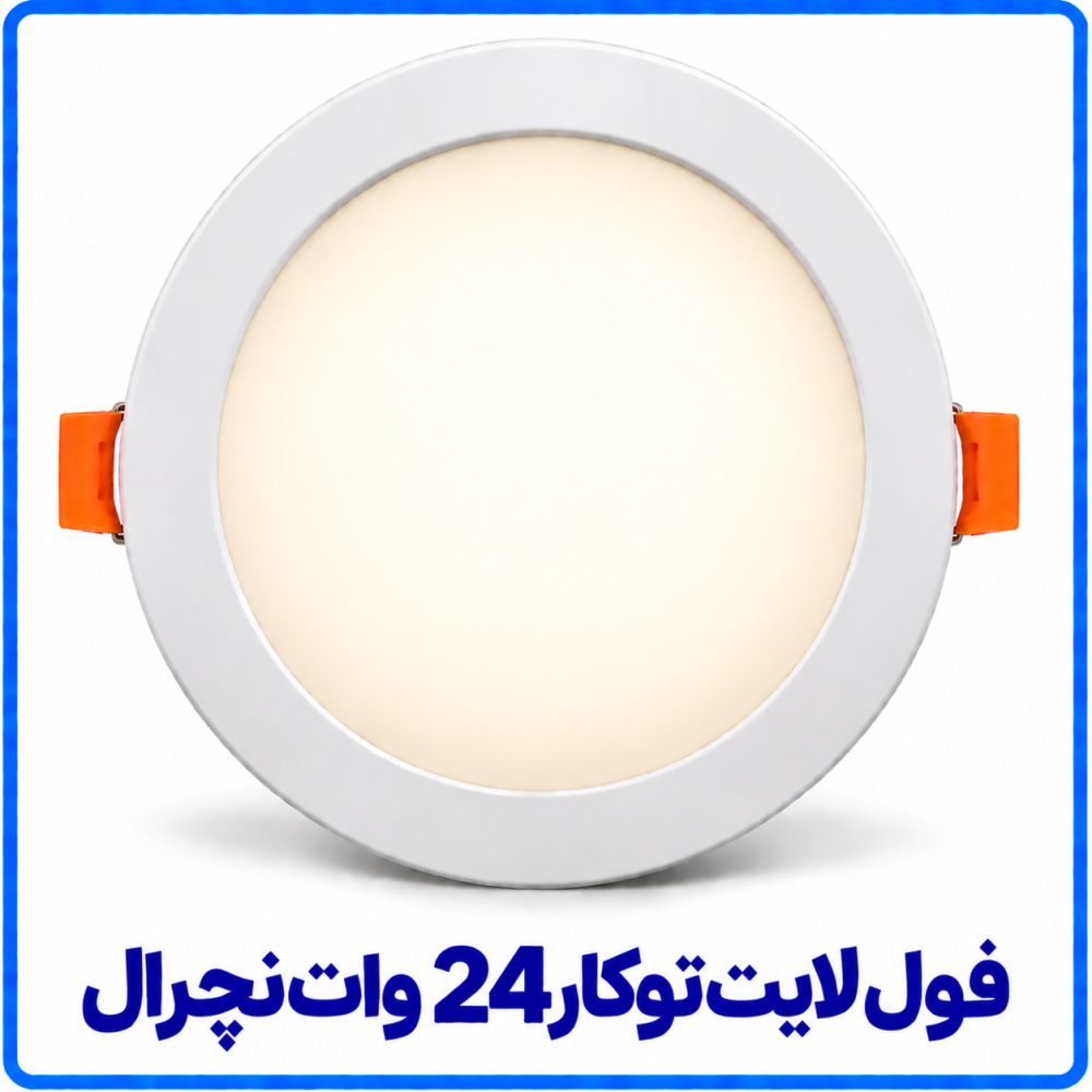 فول لايت توکار 24 وات نچرال (ترکیبی) - ارمغان